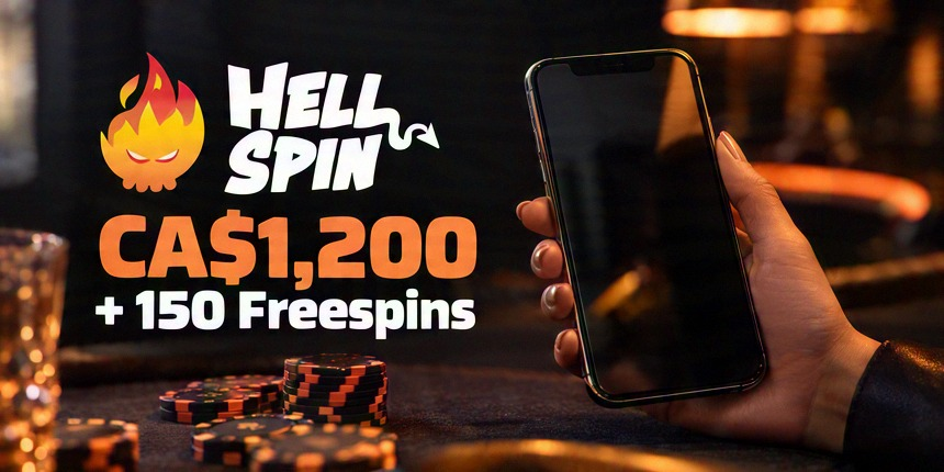 Casino Bonus Hell Spin CA$1,200 + 150 Freespins